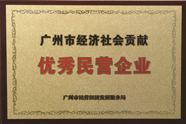 廣州市經(jīng)濟(jì)社會(huì)貢獻(xiàn)優(yōu)秀民營(yíng)企業(yè)